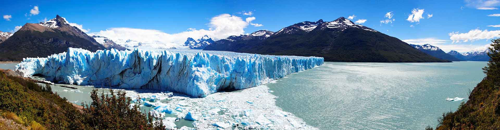 Панорама ледника. Эль Калафате. Аргентина. – фотографии Аргентины