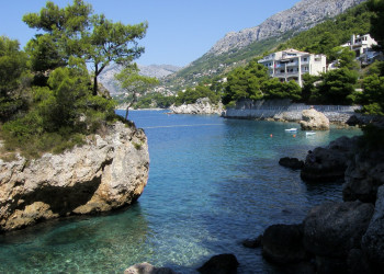 Море в Брела, Хорватия. Фото 14 – фотографии Хорватии