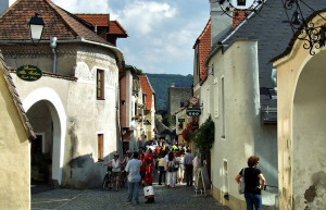 Улочка в Дюрнштайне – фотографии Австрии
