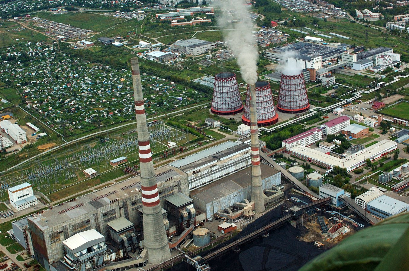 ТЭЦ на Синюшке в Иркутске – фотографии России