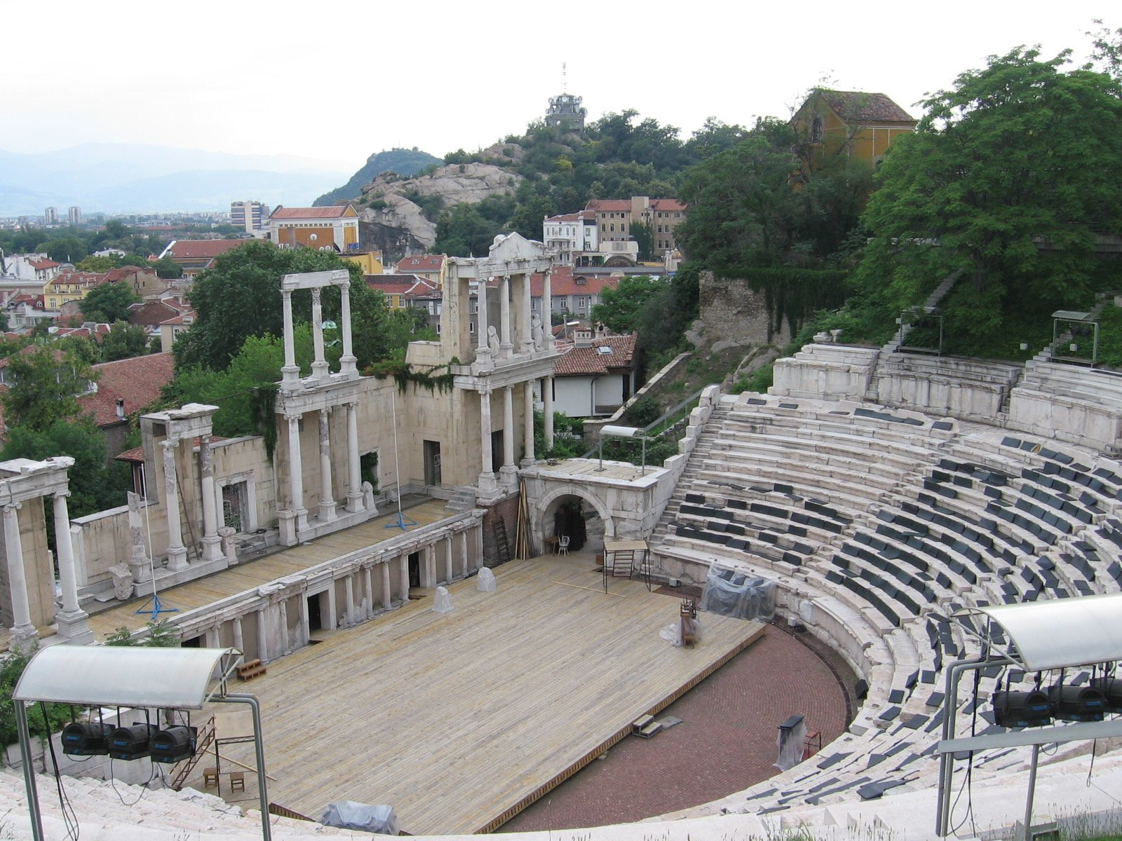 Развалины в Пловдиве, Болгария. Фото 1 – фотографии Болгарии