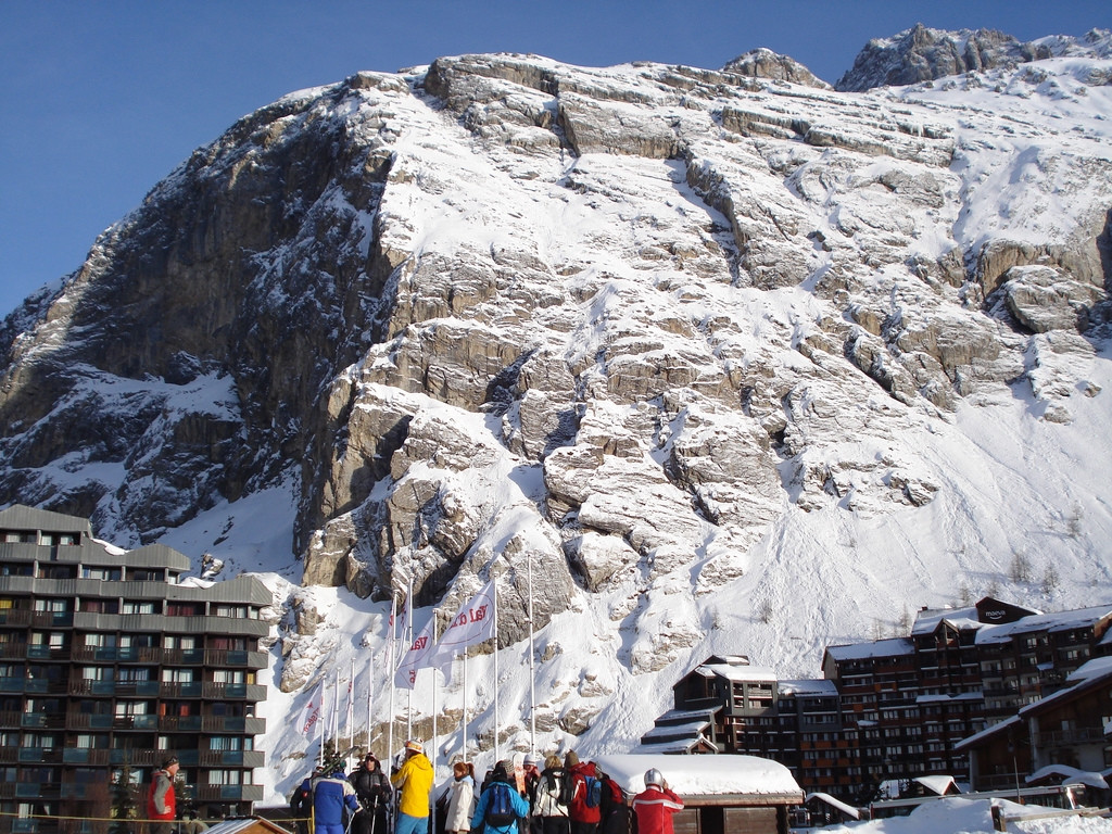 Гора в Валь-д'Изер, Франция. Фото 2 – фотографии Франции