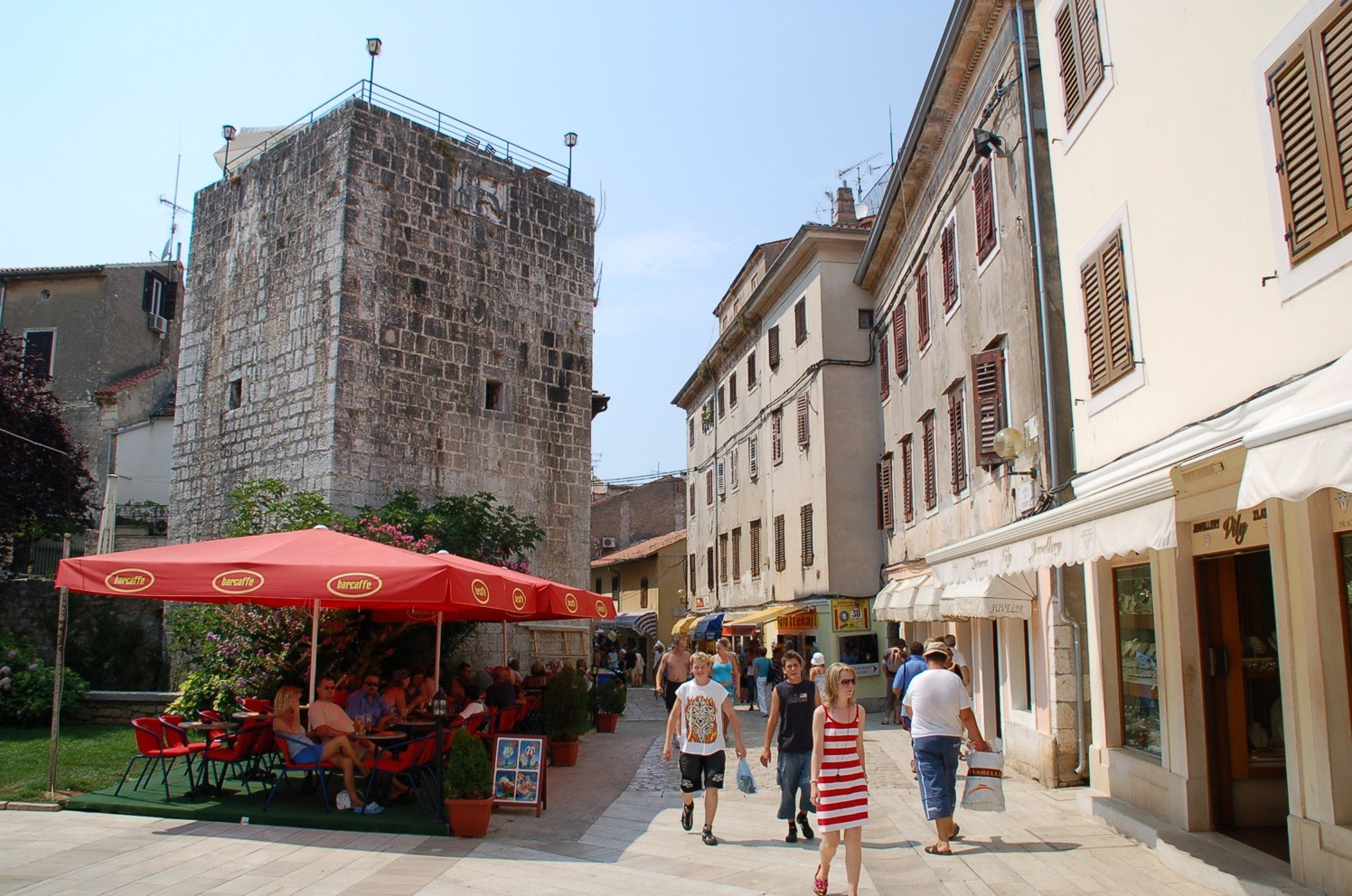 Кафе в Пореч, Хорватия. Фото 5 – фотографии Хорватии