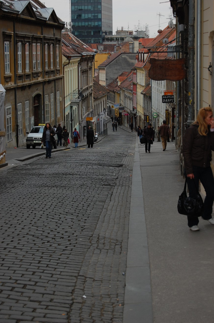 Улица в Загреб, Хорватия. Фото 30 – фотографии Хорватии