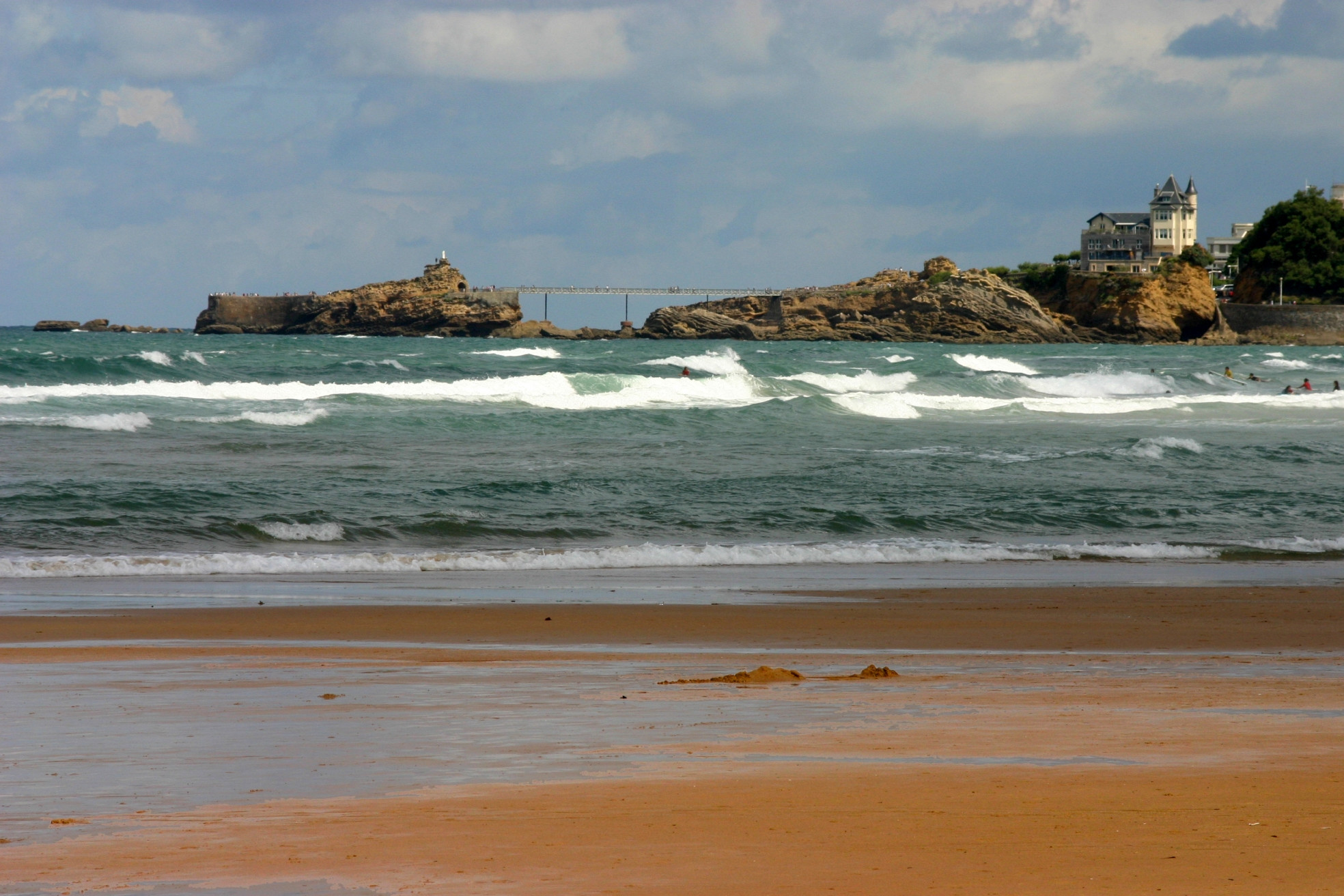 Море в Биаррице, Франция. Фото 4 – фотографии Франции