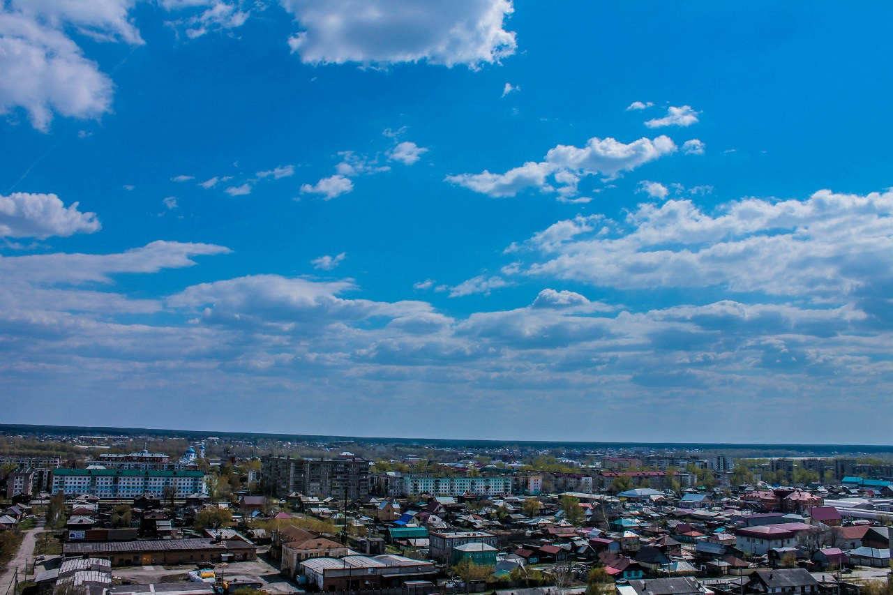 Бийск с высоты птичьего полёта. Фото 1 – фотографии России