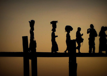 Мост У Бейн (U Bein Bridge) – фотографии Мьянмы