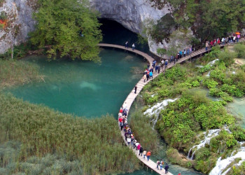 Туристы в Национальном парке, Хорватия. Фото 7 – фотографии Хорватии