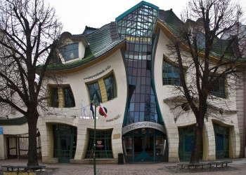 Кривой домик в городе Сопот – фотографии Польши