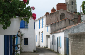 Улица в Нуармутье, Франция – фотографии Франции