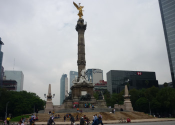 Колонна «Ангел независимости» (El Ángel). Мексика – фотографии Мексики