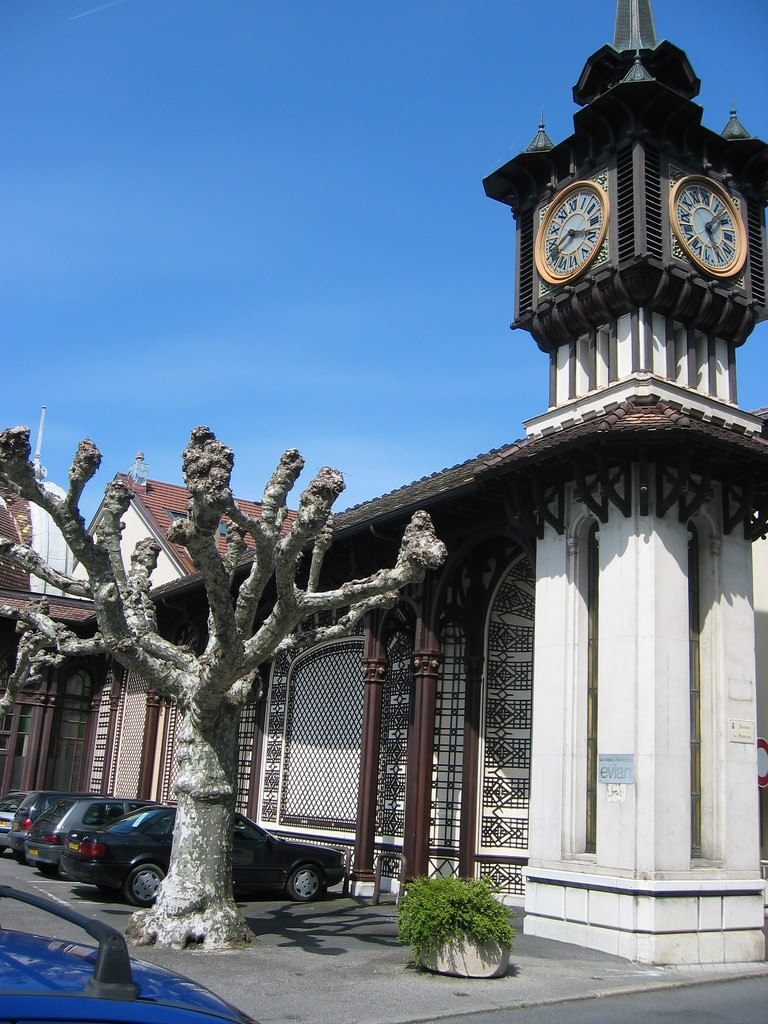 Эвиан-ле-Бен, Франция – фотографии Франции