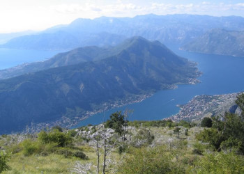 Панорамный вид Которского залива, Черногория. Фото 30 – фотографии Черногории