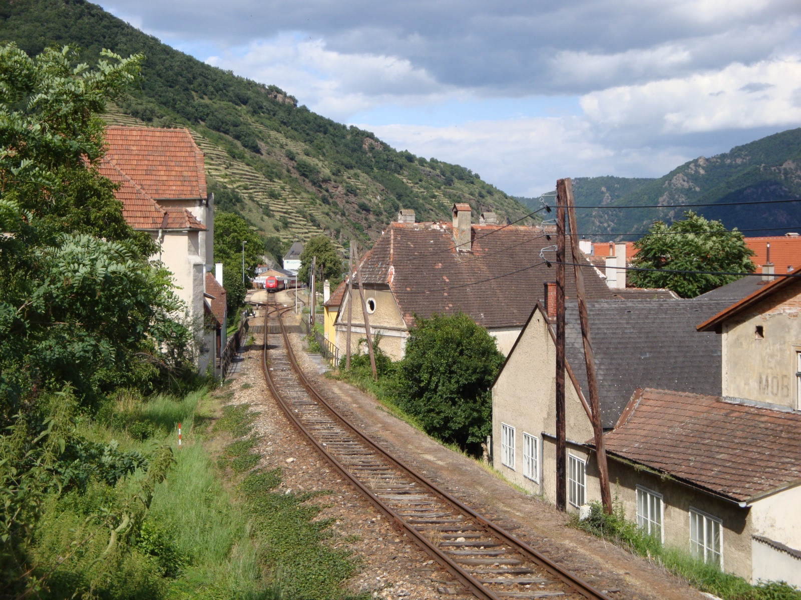 Шпиц (Spitz) – небольшой городок на севере Австрии – фотографии Австрии