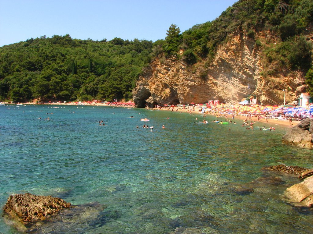 Пляж в Будва, Черногория. Фото 15 – фотографии Черногории