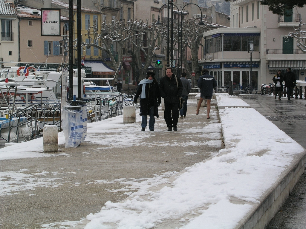 Зима в Кассис, Франция – фотографии Франции