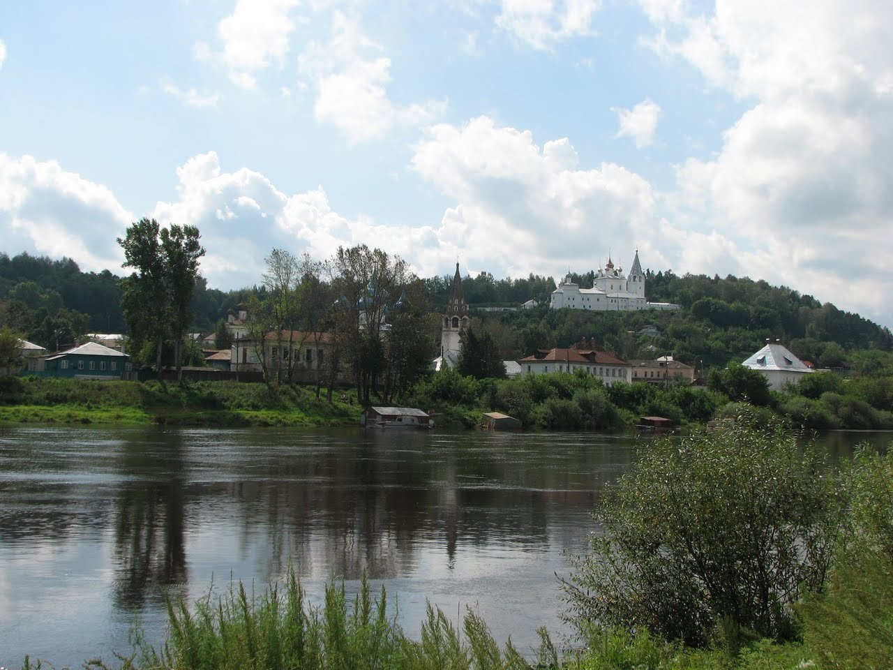 Река в Гороховец, Россия. Фото 1 – фотографии России