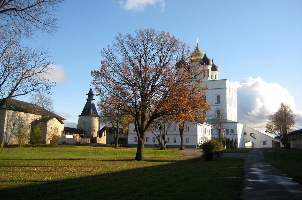 Троицкий собор, Псковский Кром (Кремль)  – фотографии России