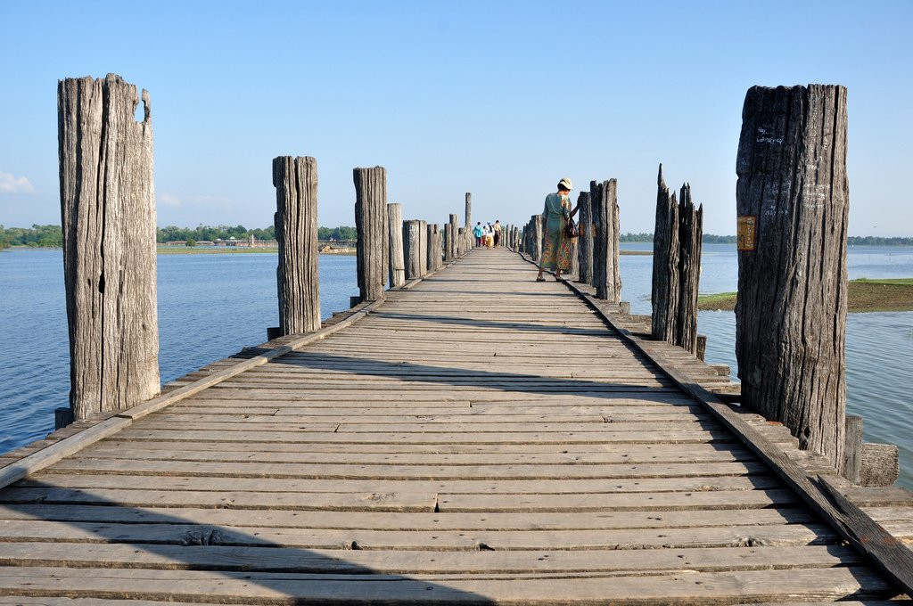 Мост У Бейн (U Bein Bridge) – фотографии Мьянмы
