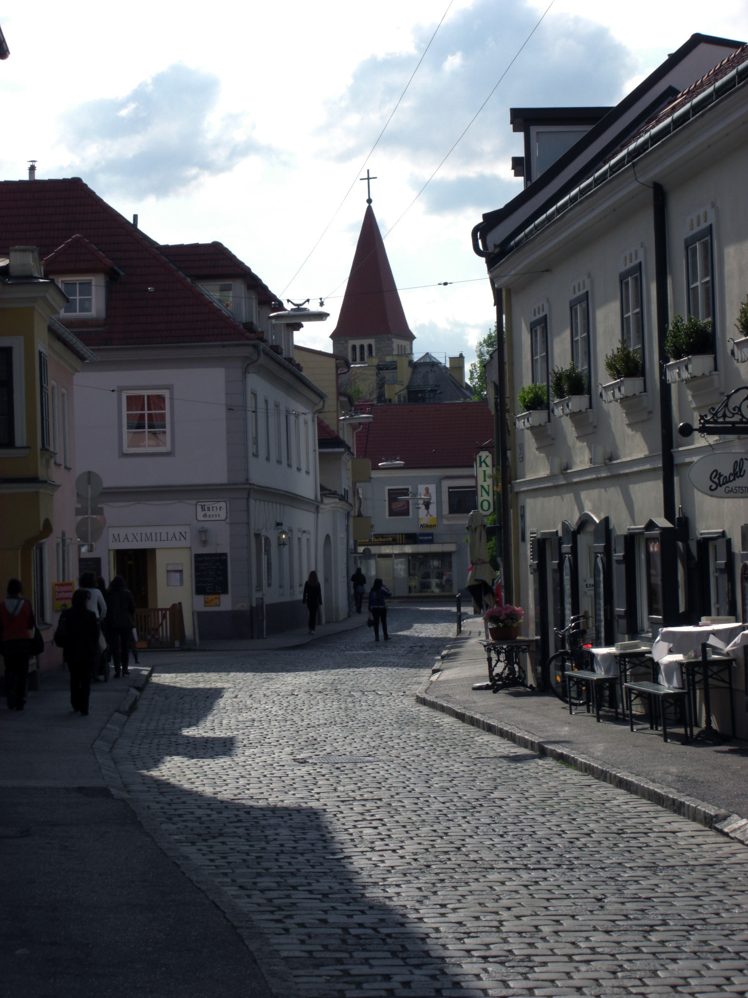 Улицы Винер-Нойштадт (Wiener Neustadt) – фотографии Австрии