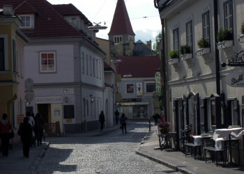 Улицы Винер-Нойштадт (Wiener Neustadt) – фотографии Австрии