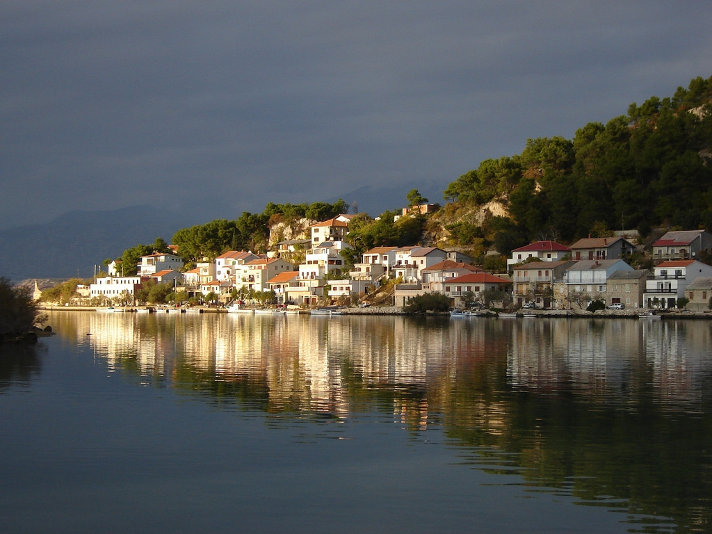 Дома на набережной в Новиград-Задар, Хорватия. Фото 4 – фотографии Хорватии