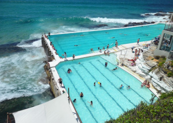 Бассейн Бонди-Айсбергс в районе Сиднея – фотографии Австралии