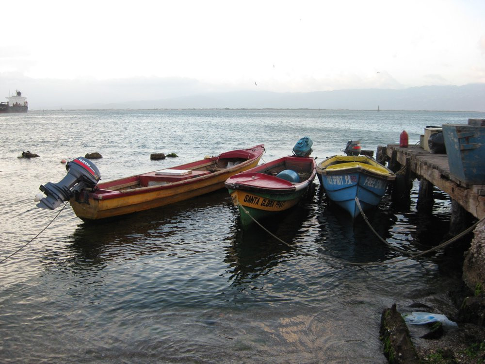 Причал в Порт Рояле, Ямайка – фотографии Ямайки