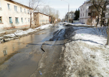 Зимние улице Барнаула – фотографии России