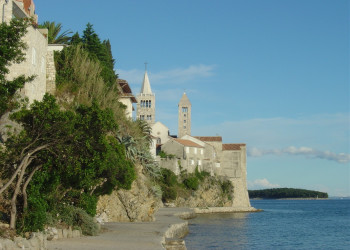 Набережная в Раб, Хорватия. Фото 13 – фотографии Хорватии