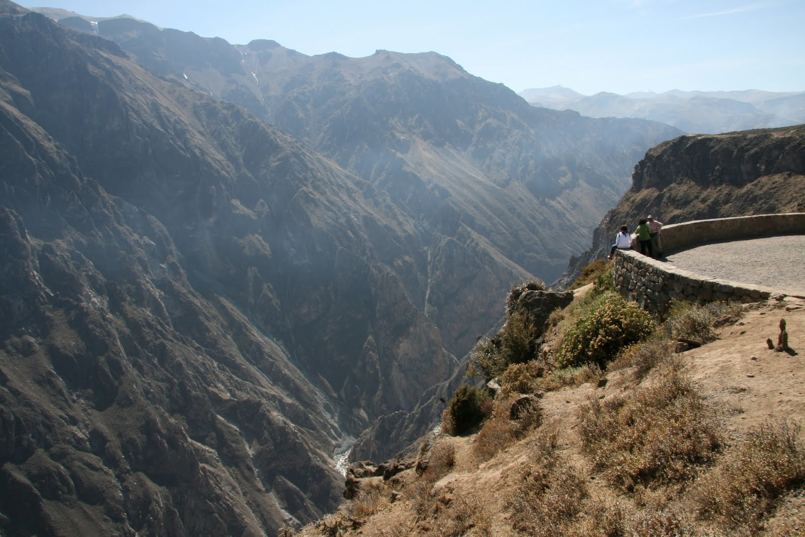 Смотровая площадь в каньоне Колка – фотографии Перу
