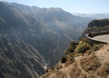 Смотровая площадь в каньоне Колка – фотографии Перу