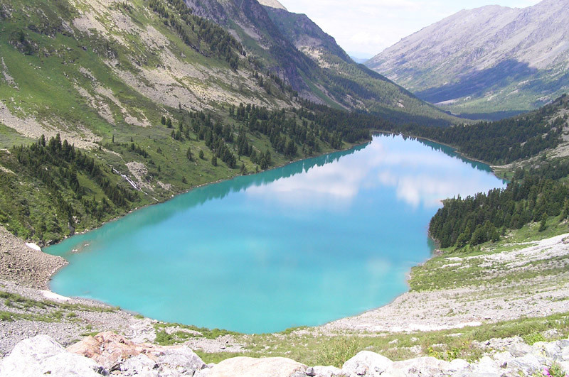 Мультинские озёра в Горном Алтае. Фото 1 – фотографии России