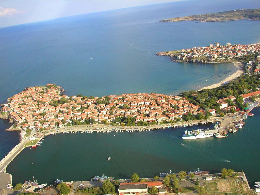 Побережье в Созополе, Болгария – фотографии Болгарии