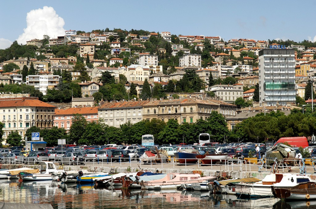 Набережная в Риека, Хорватия. Фото 7 – фотографии Хорватии
