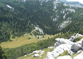 Панорамный вид в Северный Велебит Национальный, Хорватия. Фото 1 – фотографии Хорватии