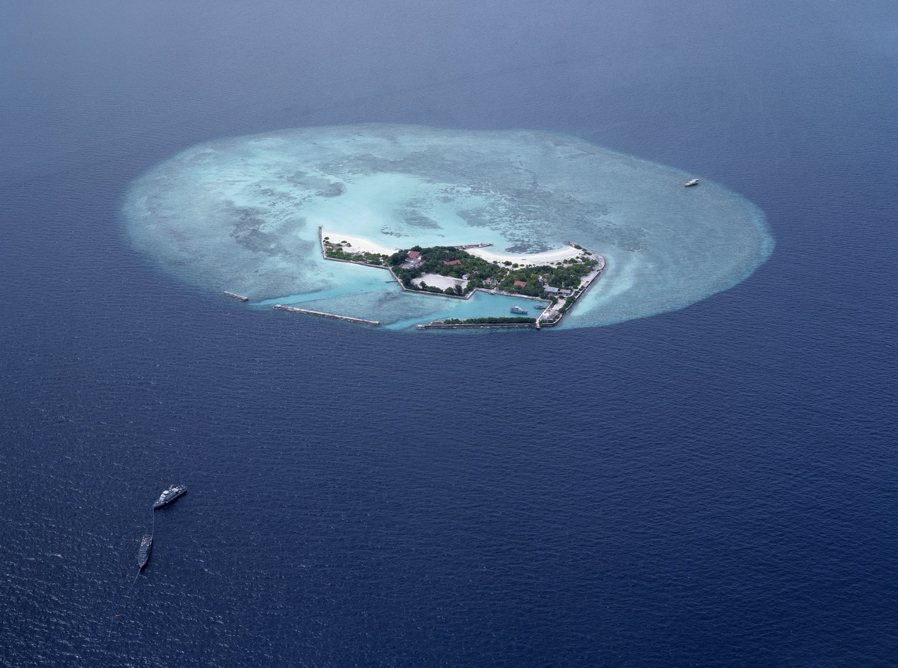 Панорамный вид в Северный Мале Атолл, Мальдивы. Фото 16 – фотографии Мальдивских островов