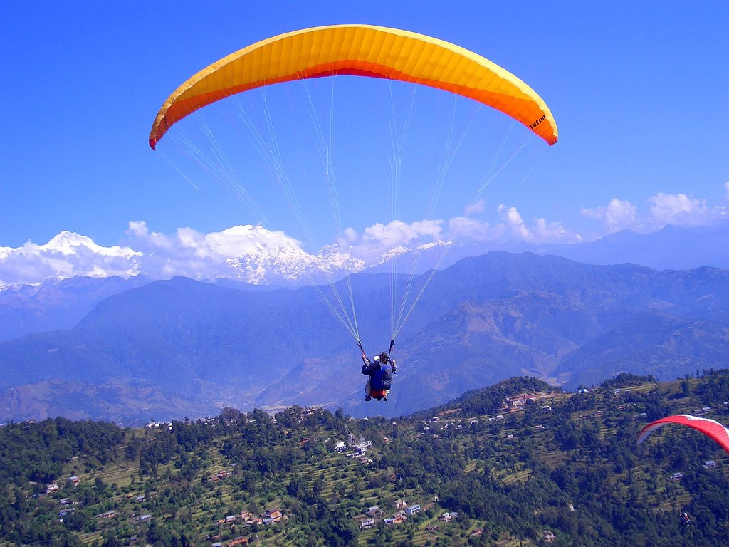 Парапланеризм – фотографии Непала