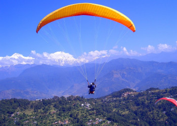 Парапланеризм – фотографии Непала