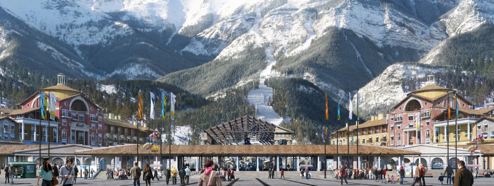 Верхний Горки Город. Красная поляна – фотографии России