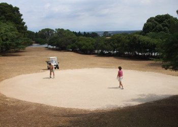Поле для гольфа в Национальном парке, Хорватия – фотографии Хорватии