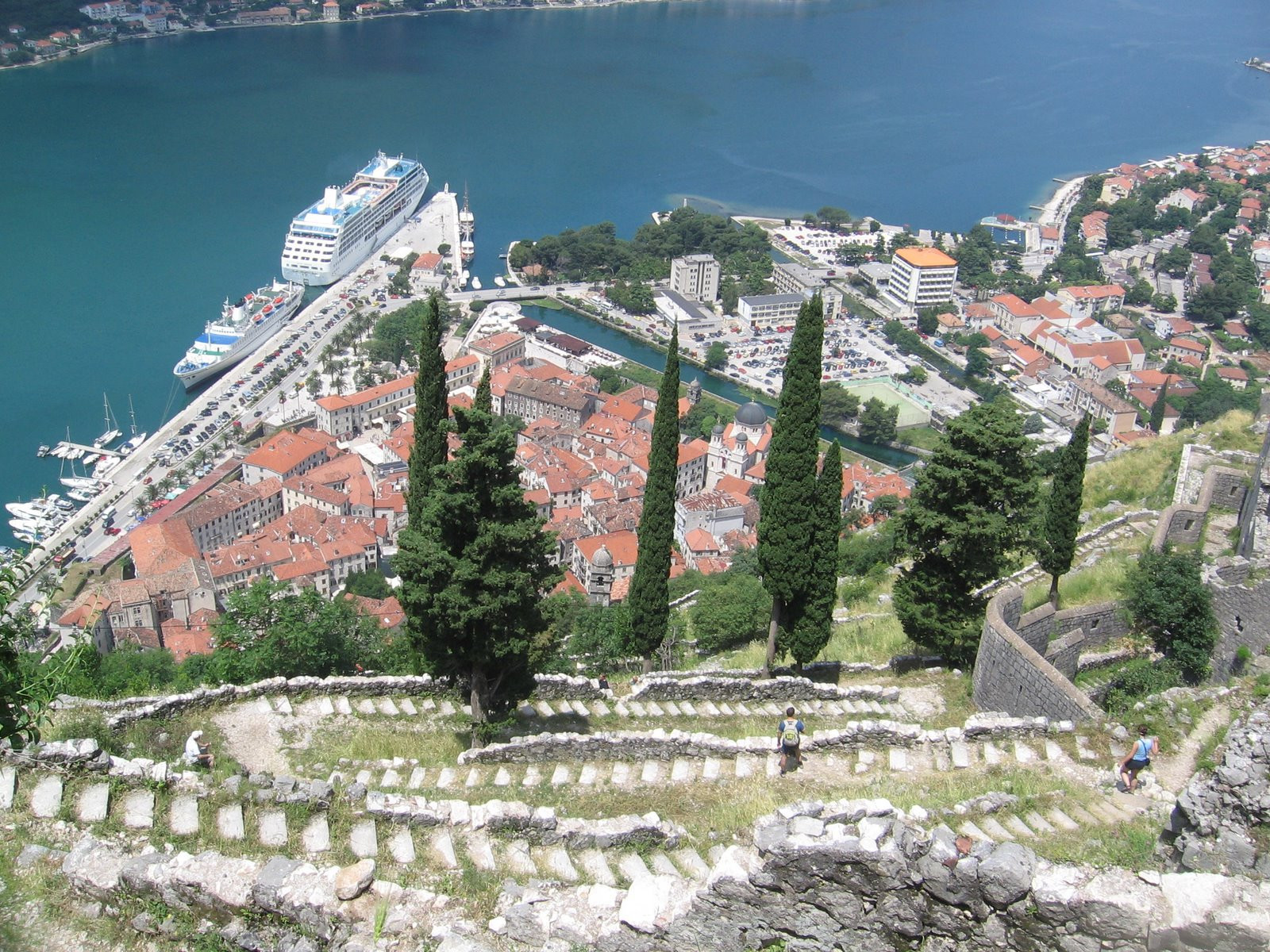 Панорамный вид в Которе, Черногория. Фото 31 – фотографии Черногории