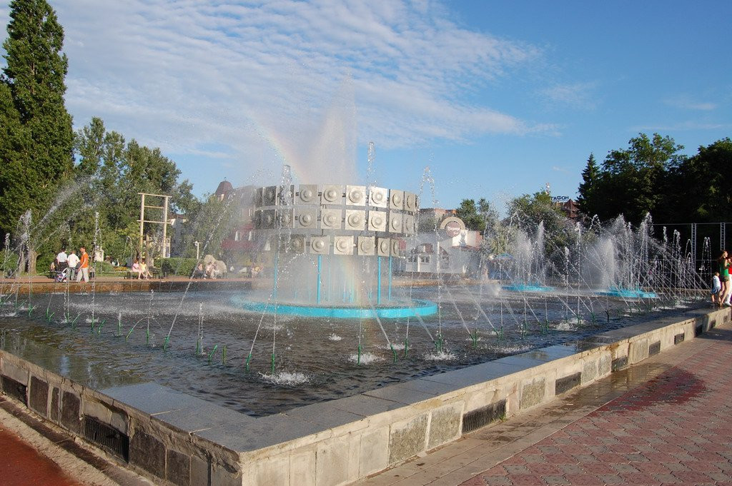 Фонтан в Пензе, Россия. Фото 1 – фотографии России