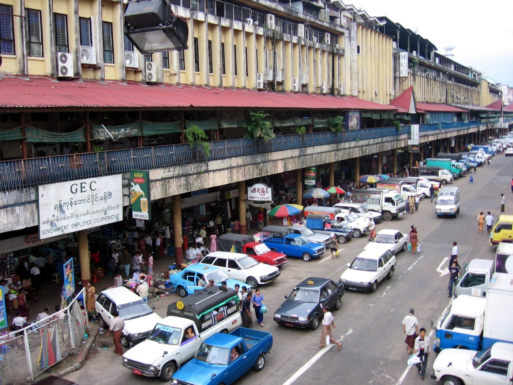 Транспорт в Янгоне, Мьянма. Фото 3 – фотографии Мьянмы