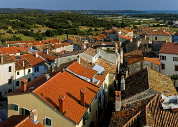 Крыши домов в Врсаре, Хорватия. Фото 8 – фотографии Хорватии