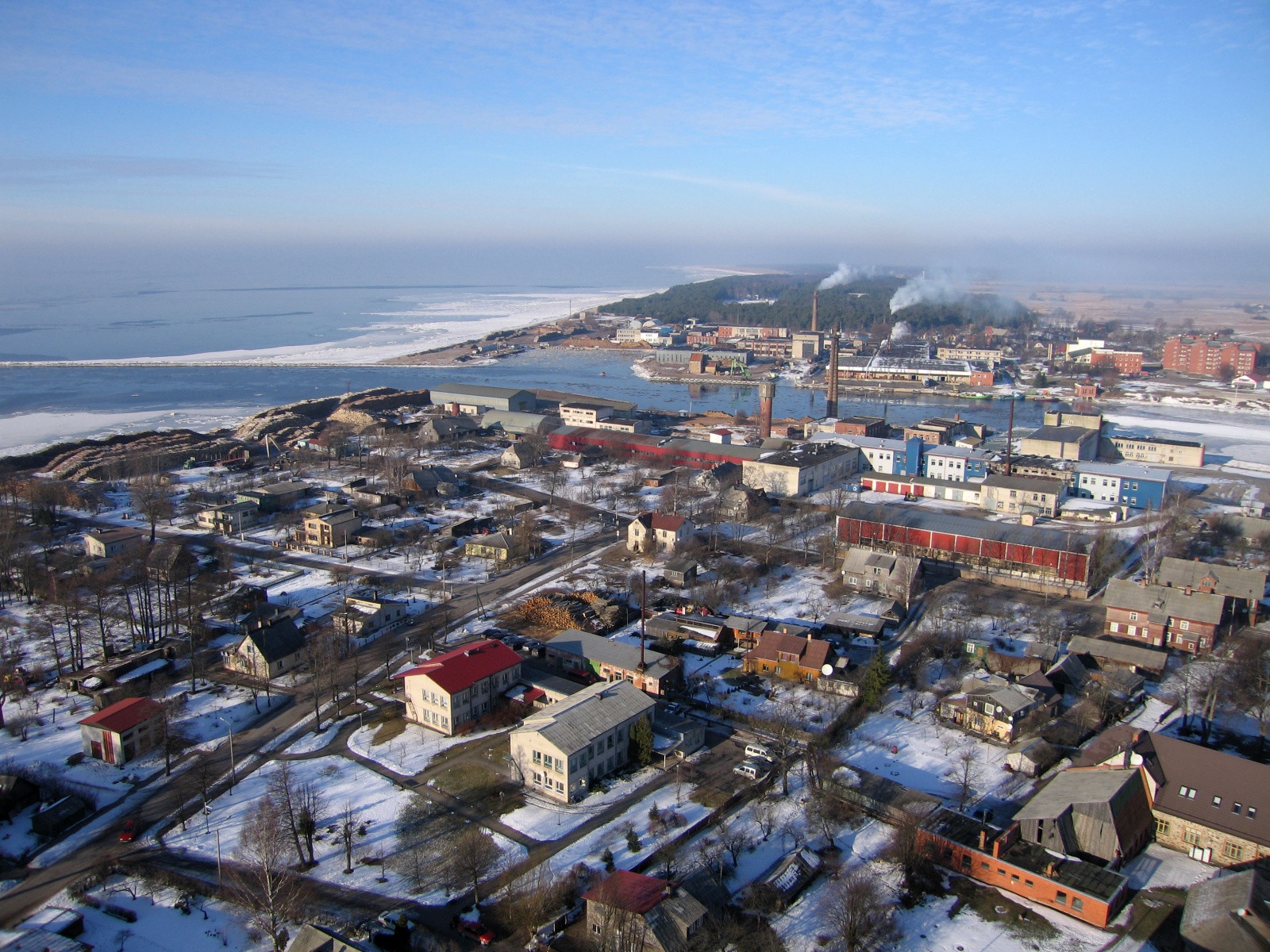 Салацгрива (Salacgrīva) – город на побережье Рижского залива – фотографии Латвии