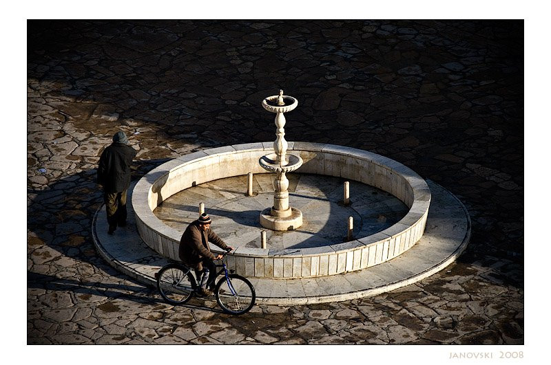 Фонтан в Махдии, Северный Тунис – фотографии Туниса