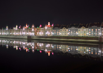 Набережная Брюгге в городе Йошкар-Ола. Фото 2 – фотографии России