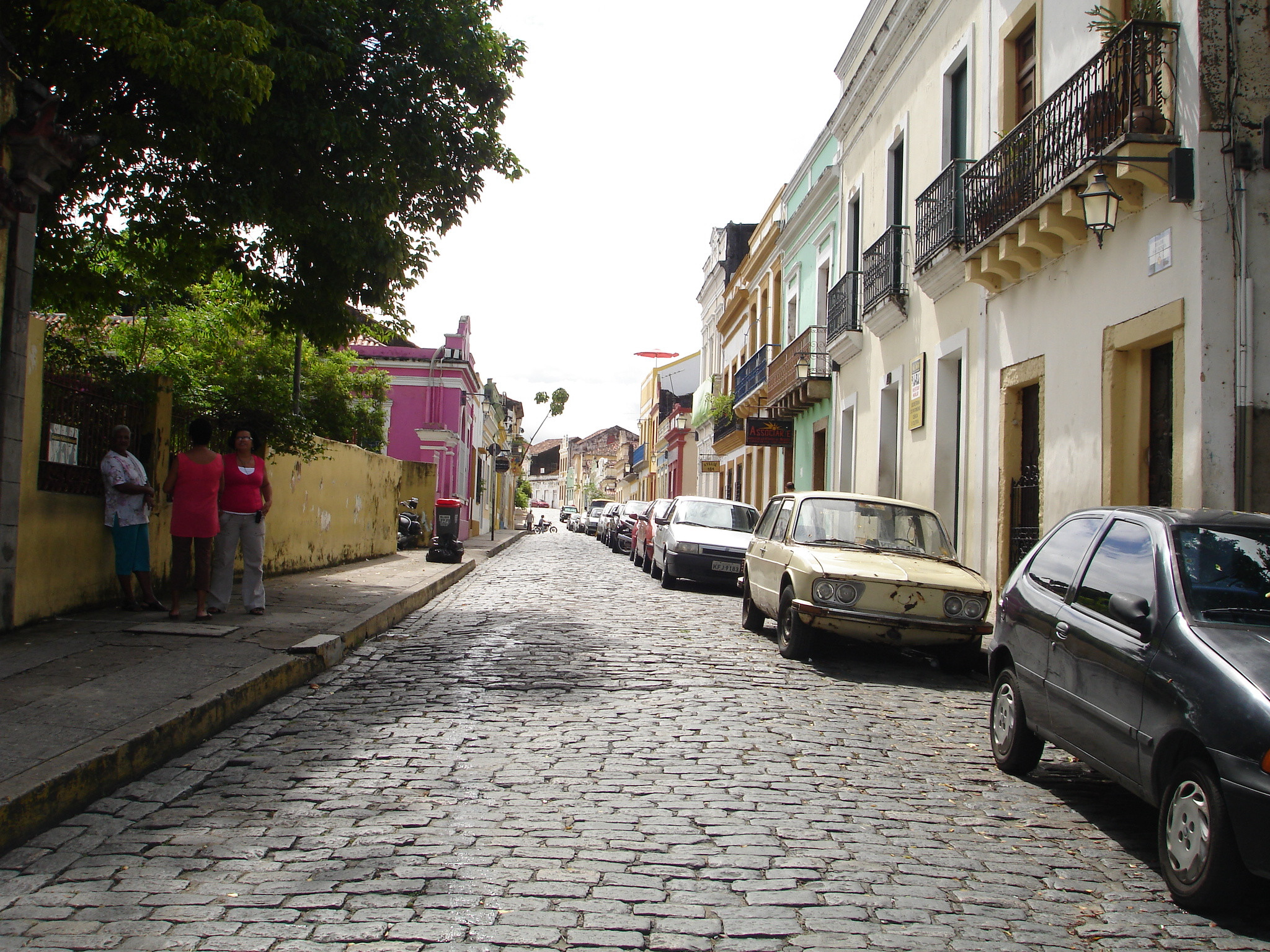 Мощёные улицы Олинды – фотографии Бразилии