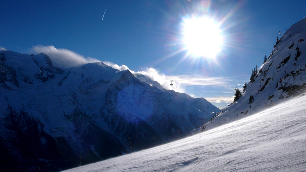 Горы в Ле-Бревен, Франция – фотографии Франции